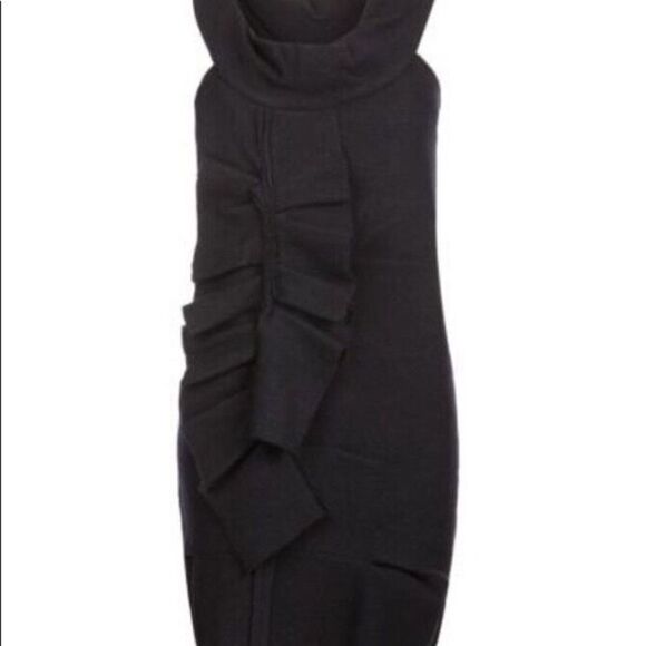 All Saints Wool Peekoa Sheath Dress 2 - Picture 1 of 6